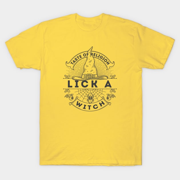 Lick A Witch T-Shirt by manospd